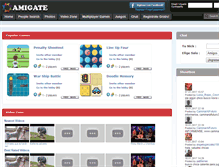 Tablet Screenshot of amigate.com